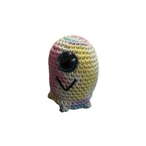 NEW handmade crochet one eye monster plush stuffed animal 5 inches